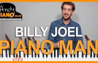 Piano Man – Billy Joel Piano Tutorial – How to play songs